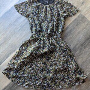 BANANA REPUBLIC | Womens Floral Midi Dress XS